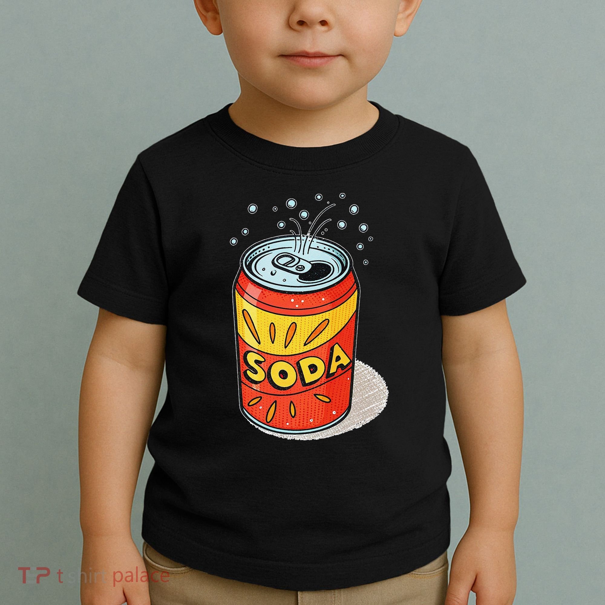Vibrant Soda Can Pop Art Style Toddler T-Shirt