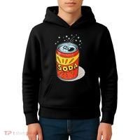 Vibrant Soda Can Pop Art Style Kids Hoodie thumb 4