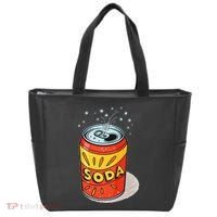 Vibrant Soda Can Pop Art Style Tote Bag thumb 0