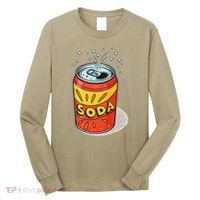 Vibrant Soda Can Pop Art Style Long Sleeve Shirt thumb 0