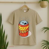 Vibrant Soda Can Pop Art Style T-Shirt thumb 2