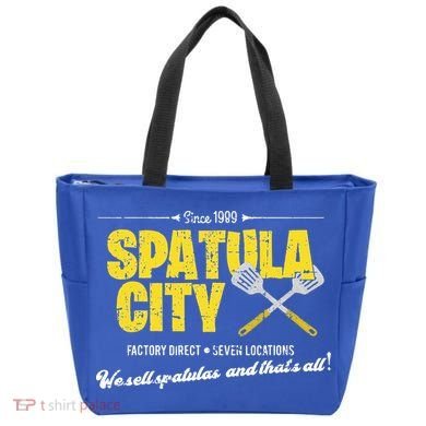 Vintage Spatula City Distressed Tote Bag