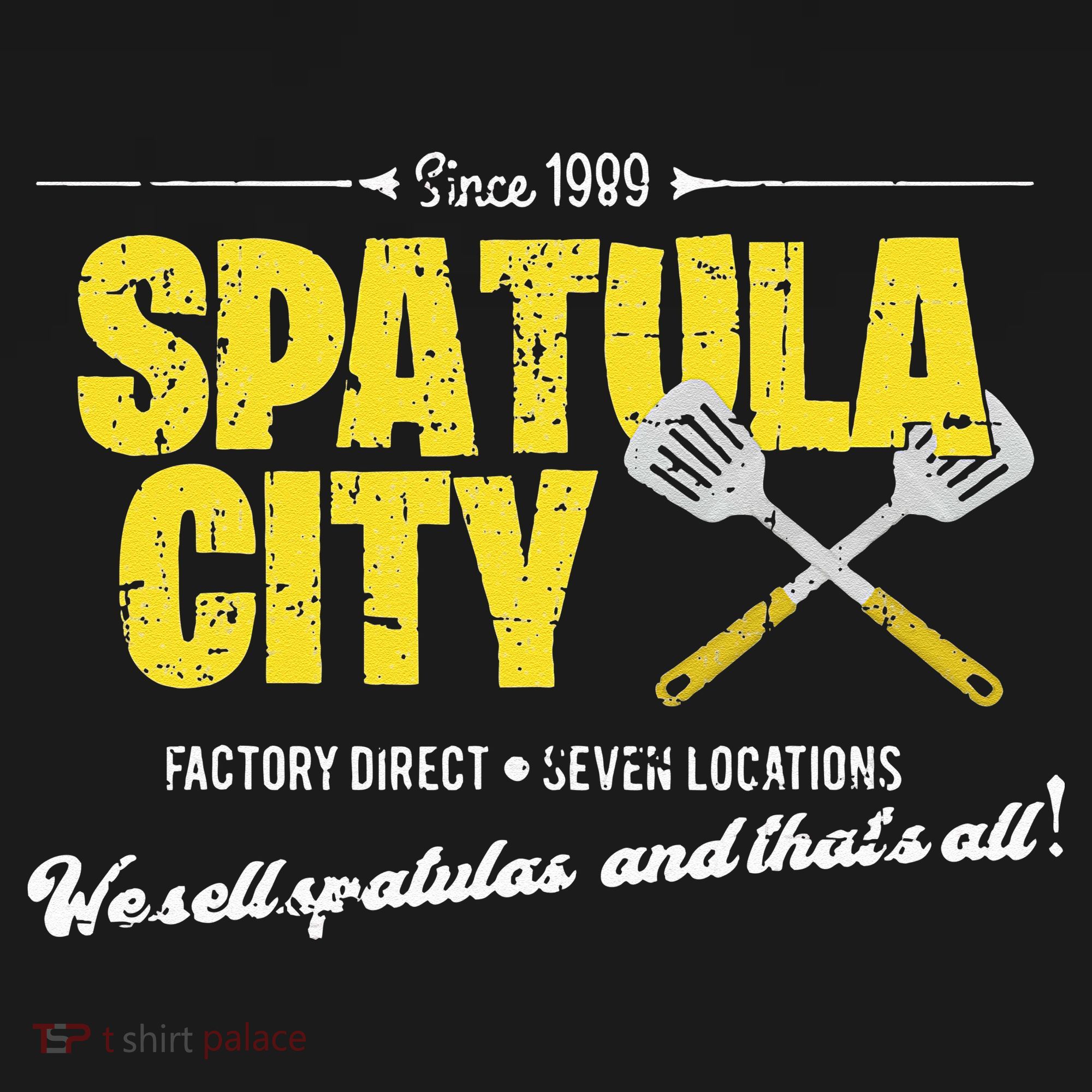 Vintage Spatula City Distressed T-Shirt