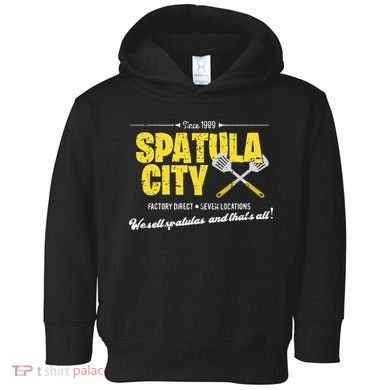 Vintage Spatula City Distressed Toddler Hoodie