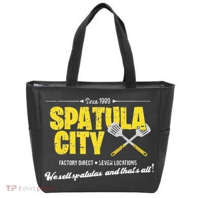 Vintage Spatula City Distressed Tote Bag