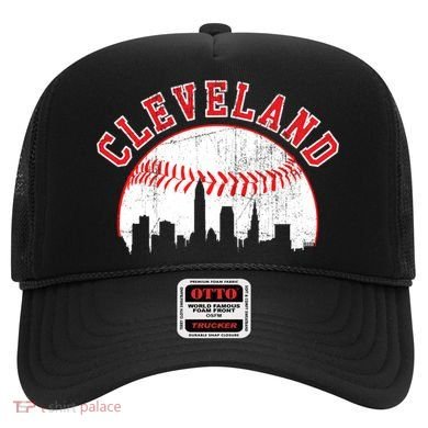 Vintage Skyline Cleveland Baseball Gift Hat