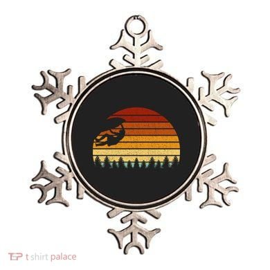 Vintage Sunset Climbing Gift For Climbers And Boulderers Gift Ornament