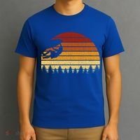 Vintage Sunset Climbing Gift For Climbers And Boulderers Gift T-Shirt thumb 3