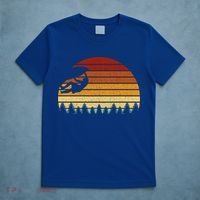 Vintage Sunset Climbing Gift For Climbers And Boulderers Gift T-Shirt thumb 5