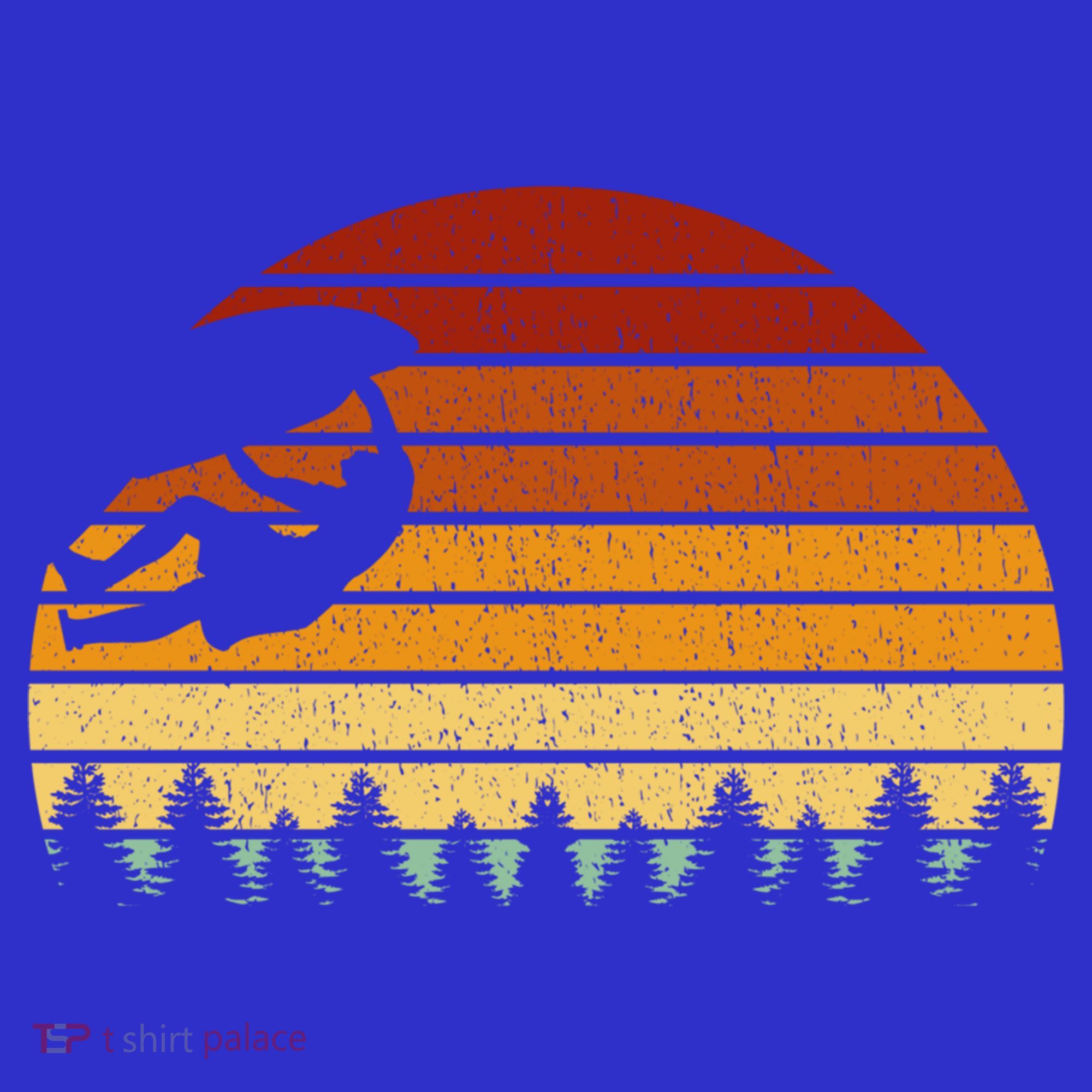 Vintage Sunset Climbing Gift For Climbers And Boulderers Gift T-Shirt