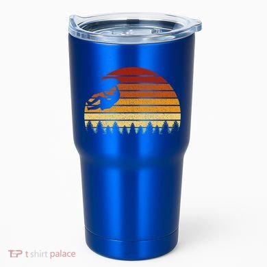 Vintage Sunset Climbing Gift For Climbers And Boulderers Gift Tumbler