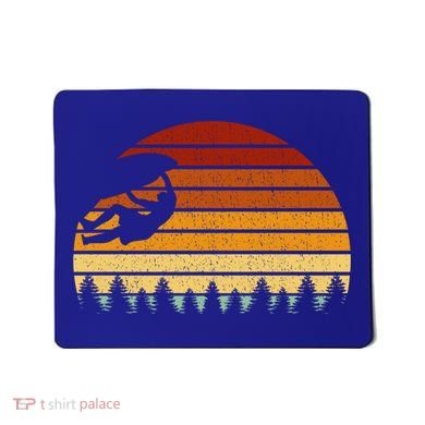 Vintage Sunset Climbing Gift For Climbers And Boulderers Gift Mousepad