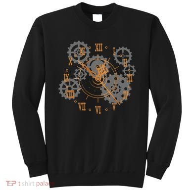 Vintage Steampunk Clock Gears Steampunk Sweatshirt