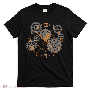 Vintage Steampunk Clock Gears Steampunk T-Shirt