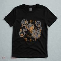 Vintage Steampunk Clock Gears Steampunk T-Shirt thumb 5