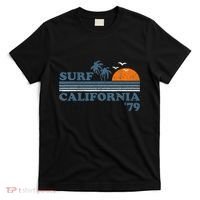 Vintage Surf California Beach Retro Sunset Surf 70s T-Shirt thumb 0