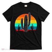 Vintage Saguaro Cactus Retro Arizona Desert Cactaceae T-Shirt thumb 0