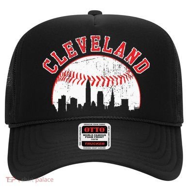 Vintage Skyline Cleveland Baseball Hat