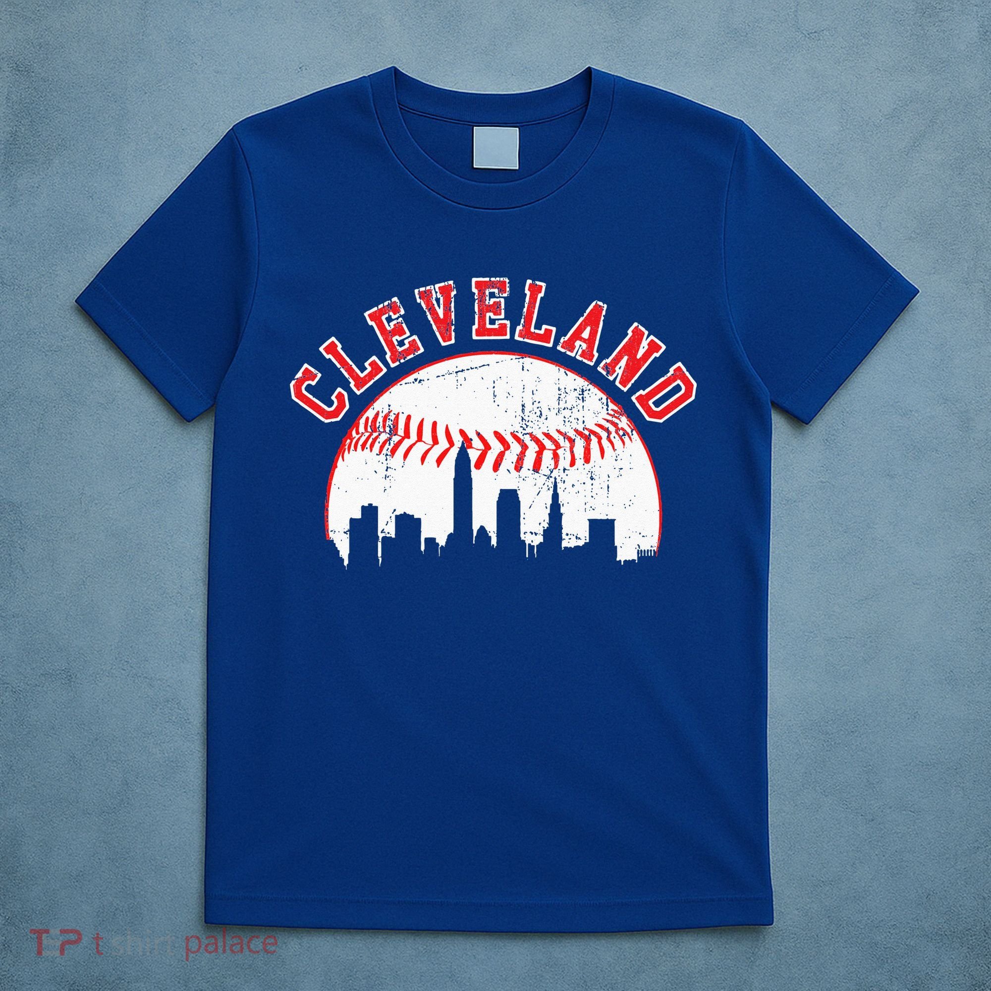 Vintage Skyline Cleveland Baseball T-Shirt
