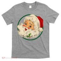 Vintage Santa Claus Christmas Gift T-Shirt thumb 0
