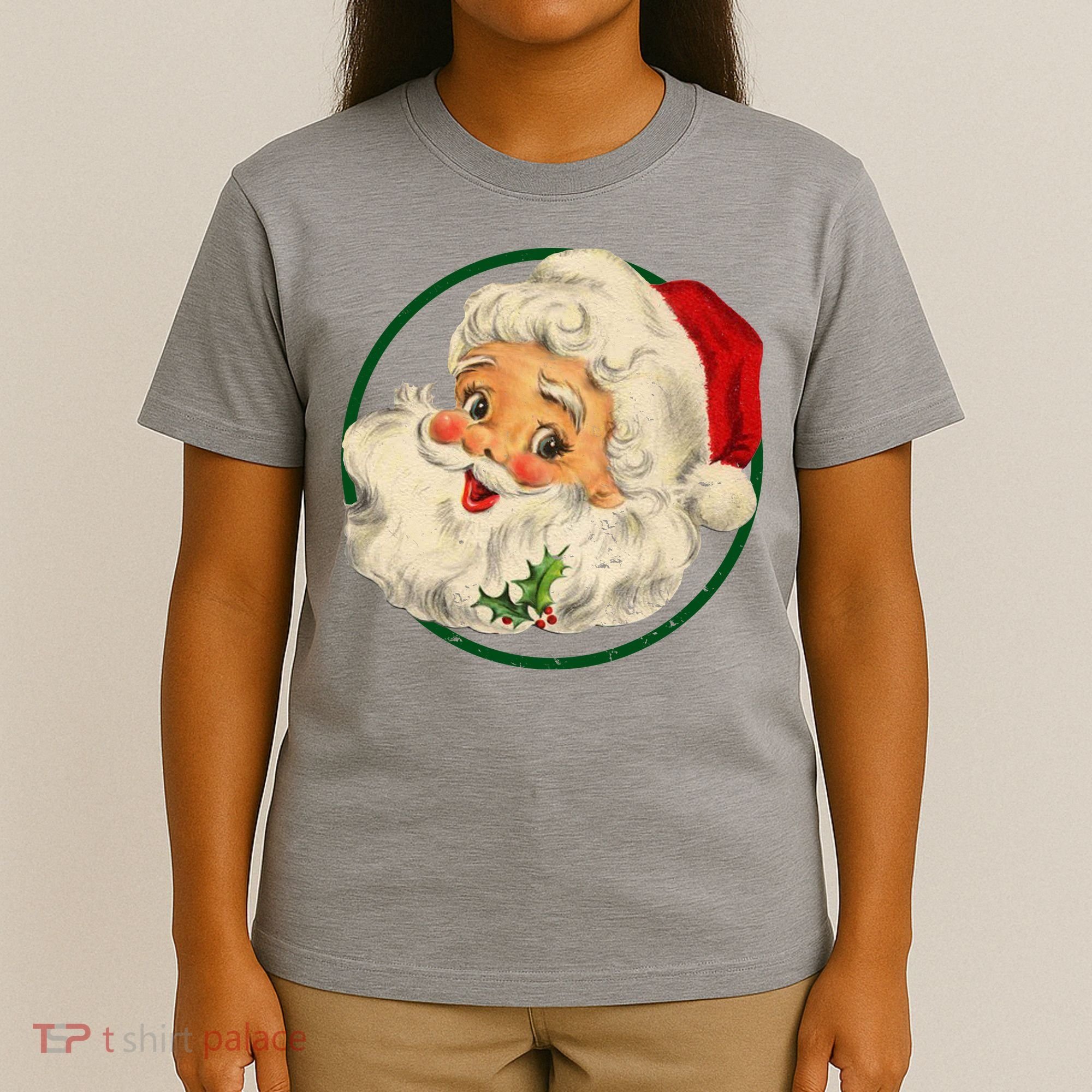 Vintage Santa Claus Christmas Gift T-Shirt