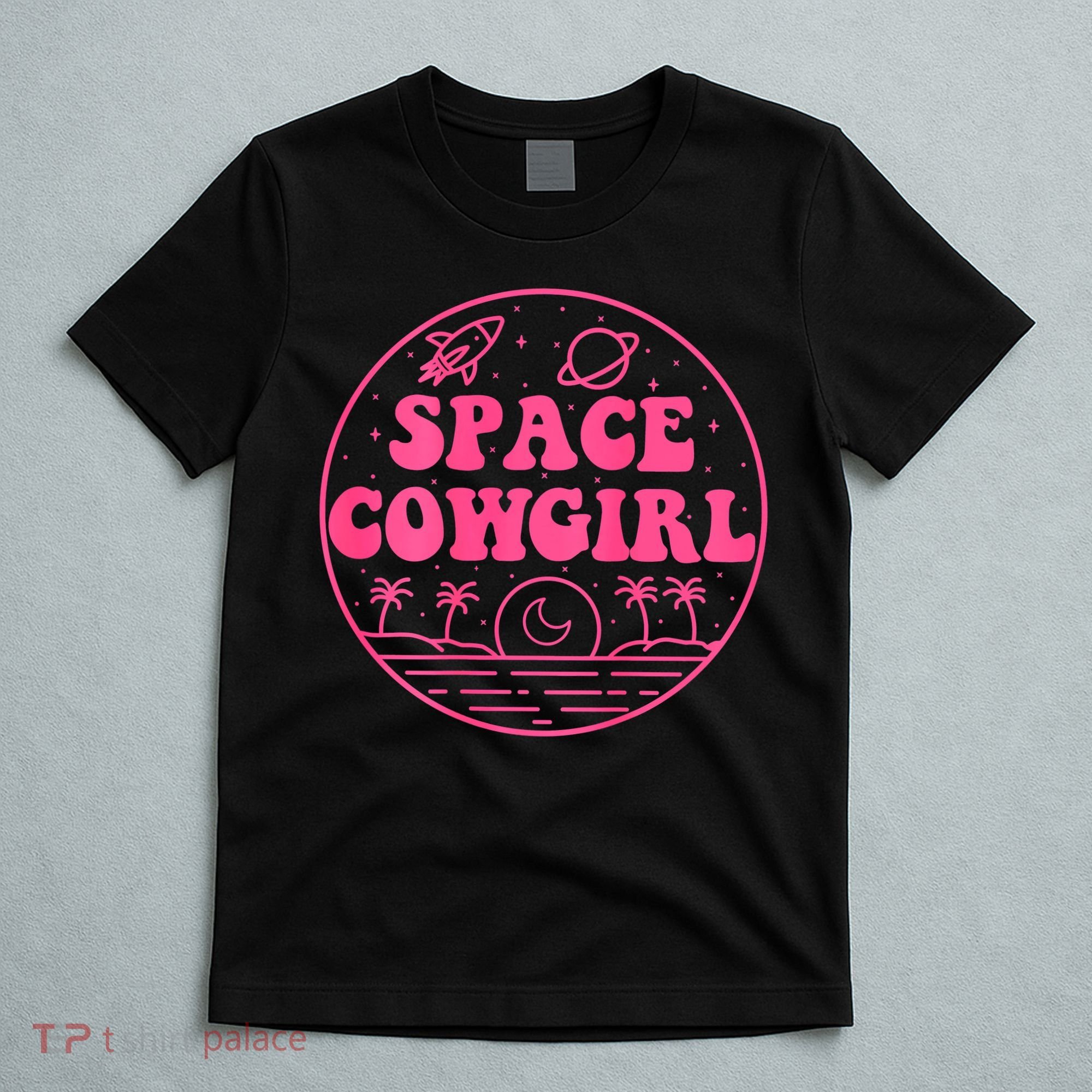 Vintage Space Cowgirls Bachelorette Party Rodeo Western T-Shirt
