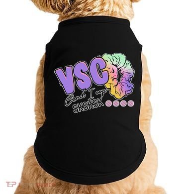 Vsco And I Oop Sksksk Funny Meme Doggie Tank