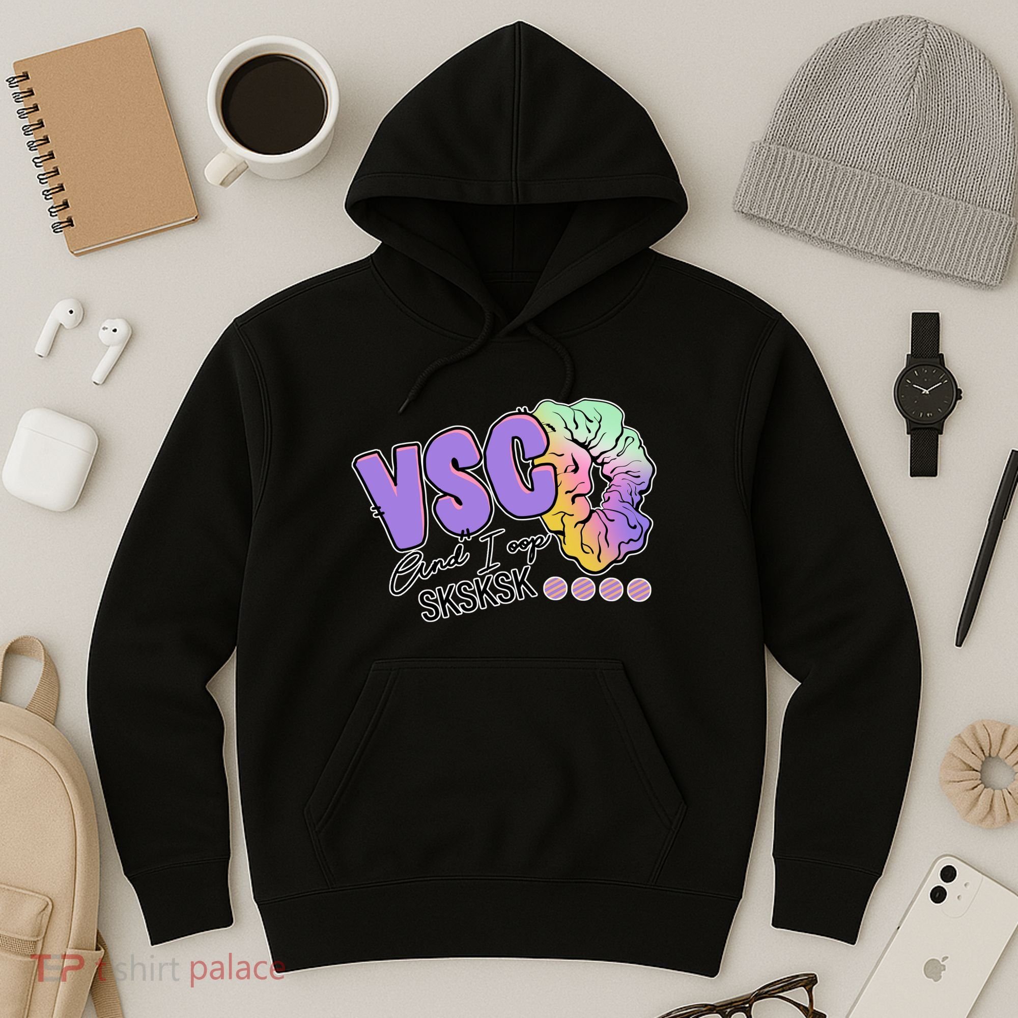Vsco And I Oop Sksksk Funny Meme Hoodie