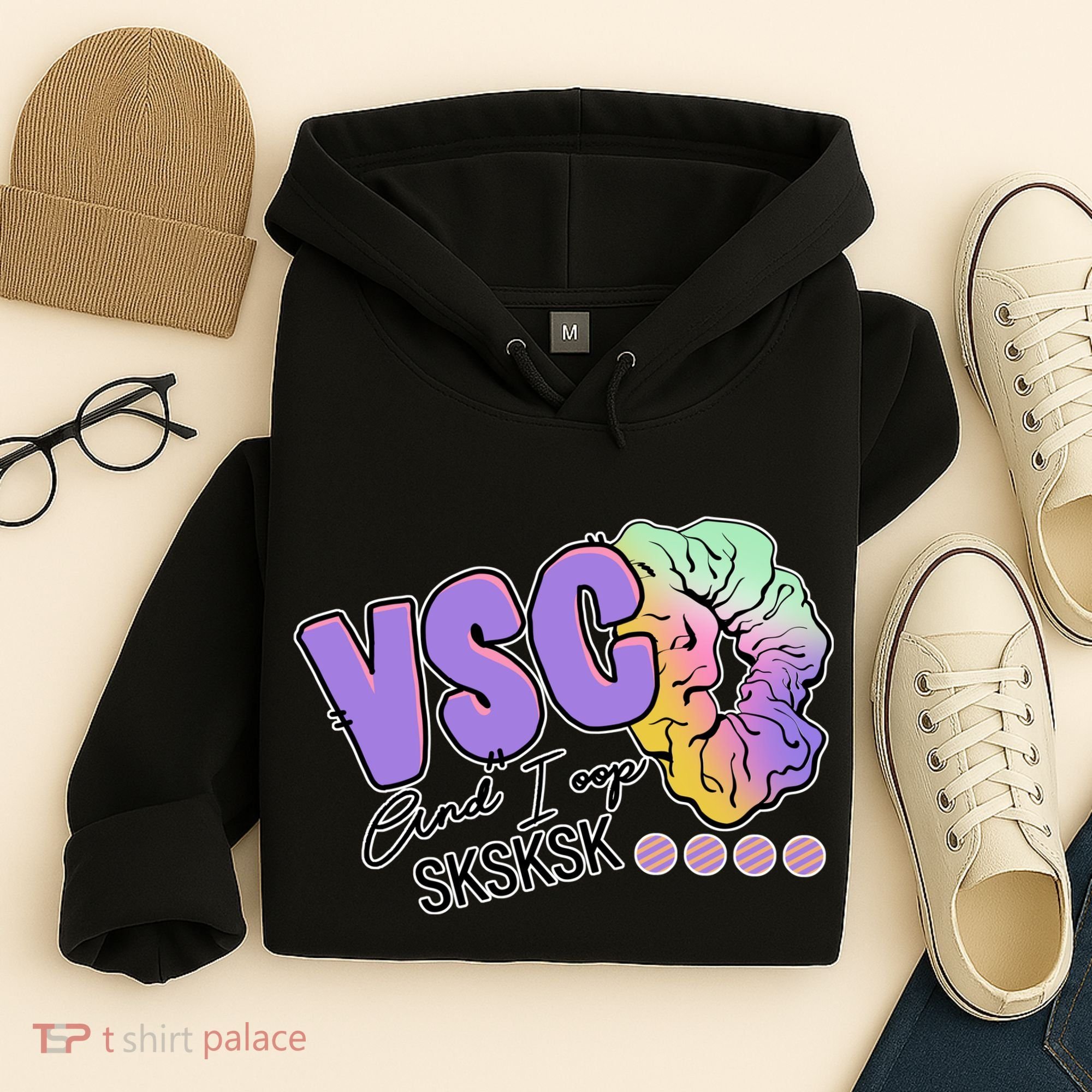 Vsco And I Oop Sksksk Funny Meme Hoodie