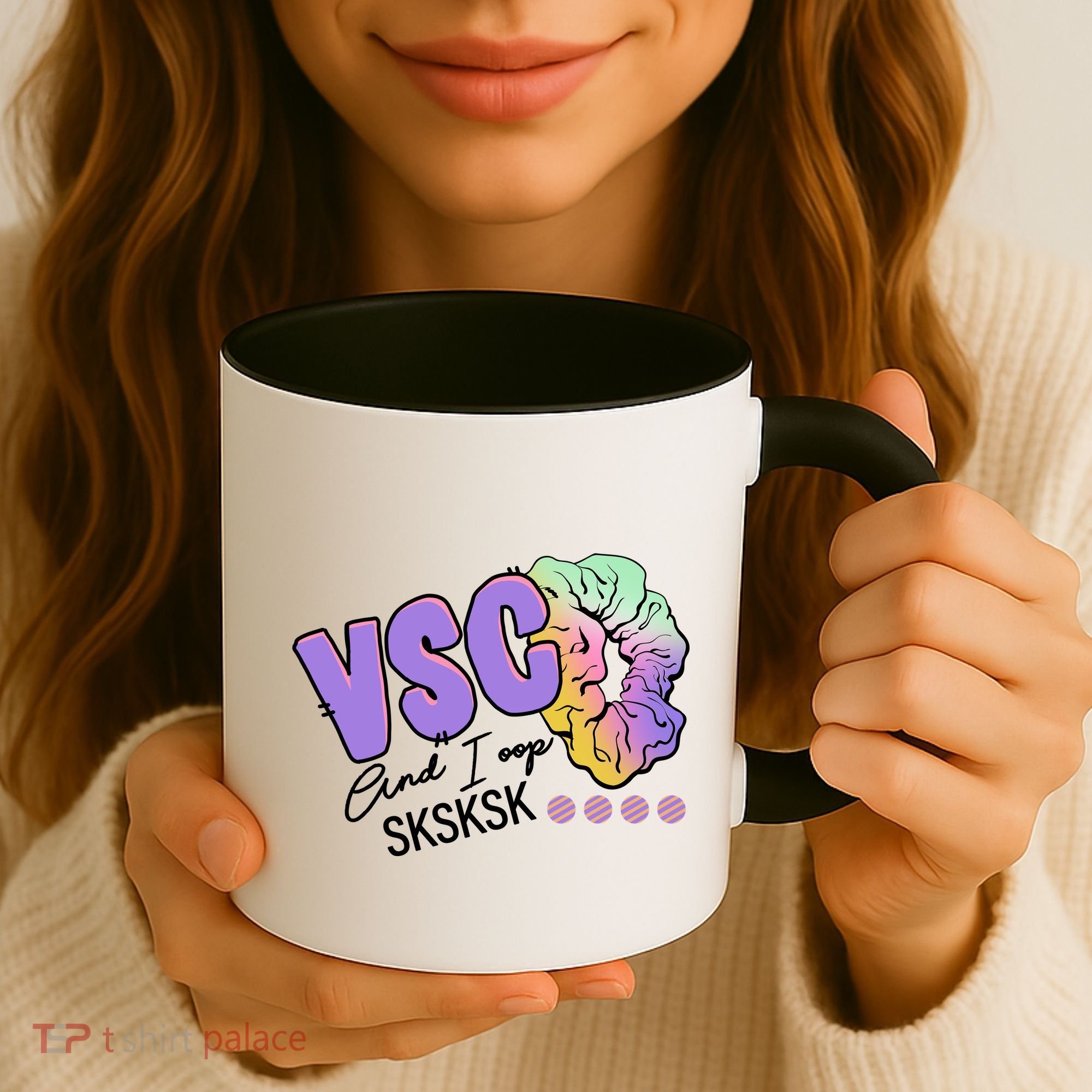 Vsco And I Oop Sksksk Funny Meme Coffee Mug