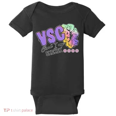 Vsco And I Oop Sksksk Funny Meme Baby Bodysuit
