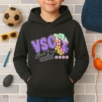 Vsco And I Oop Sksksk Funny Meme Kids Hoodie thumb 2