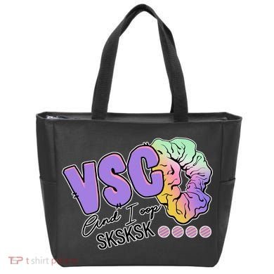 Vsco And I Oop Sksksk Funny Meme Tote Bag