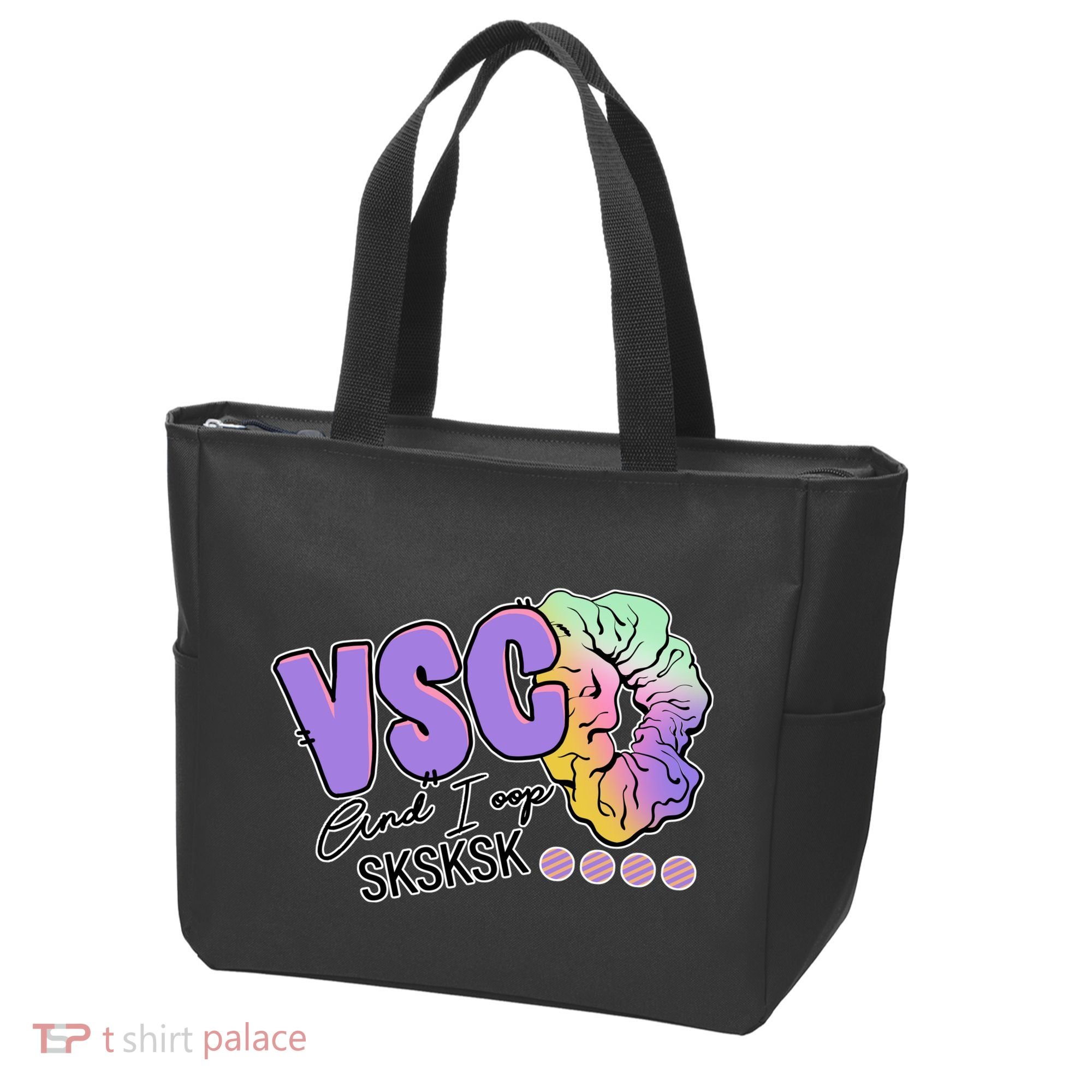 Vsco And I Oop Sksksk Funny Meme Tote Bag