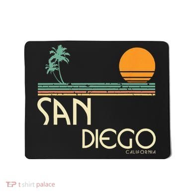 Vintage San Diego California Mousepad