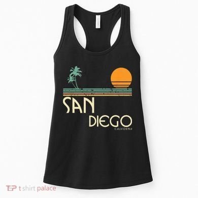 Vintage San Diego California Women's Tank Top