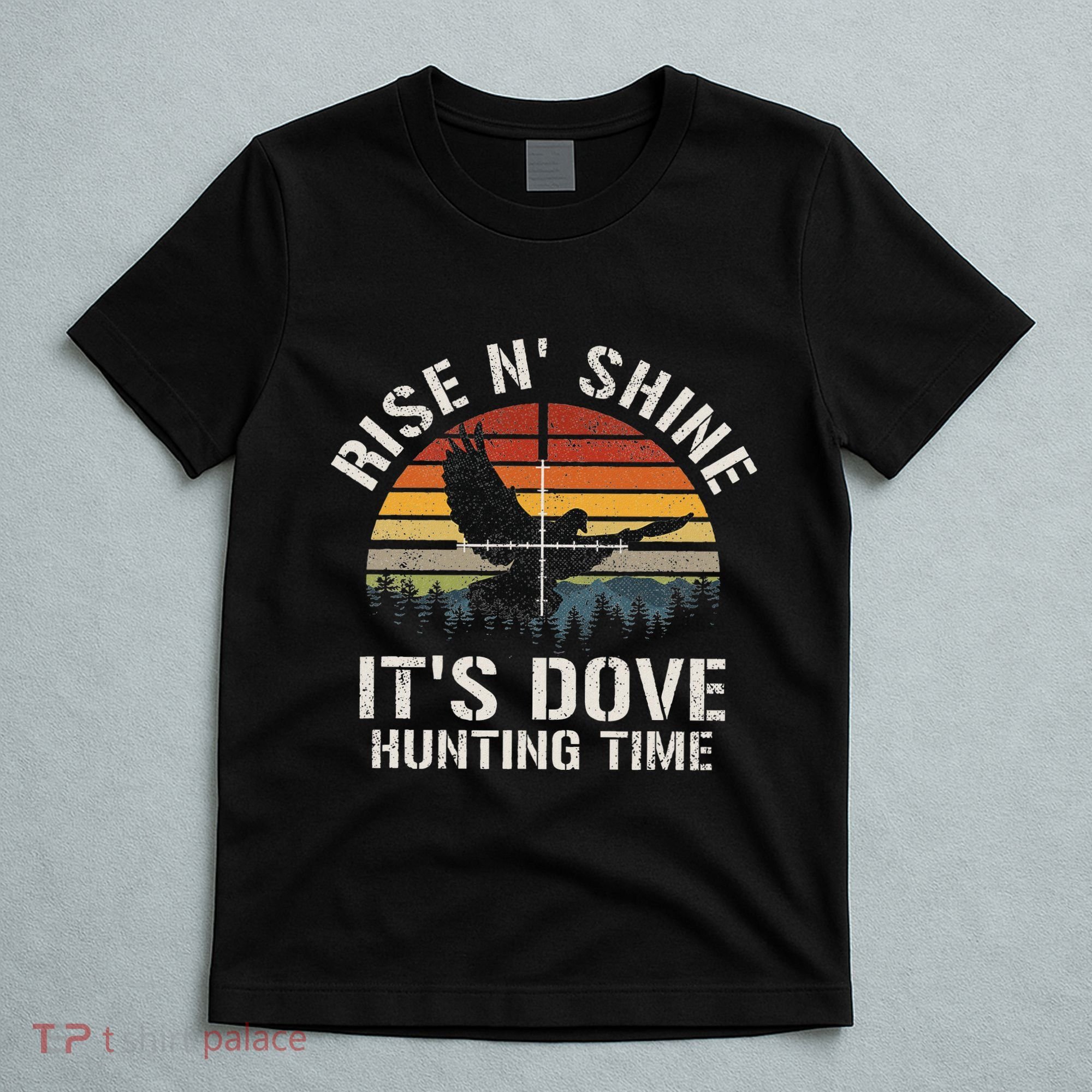 Vintage Sunset Dove Hunting Season T-Shirt