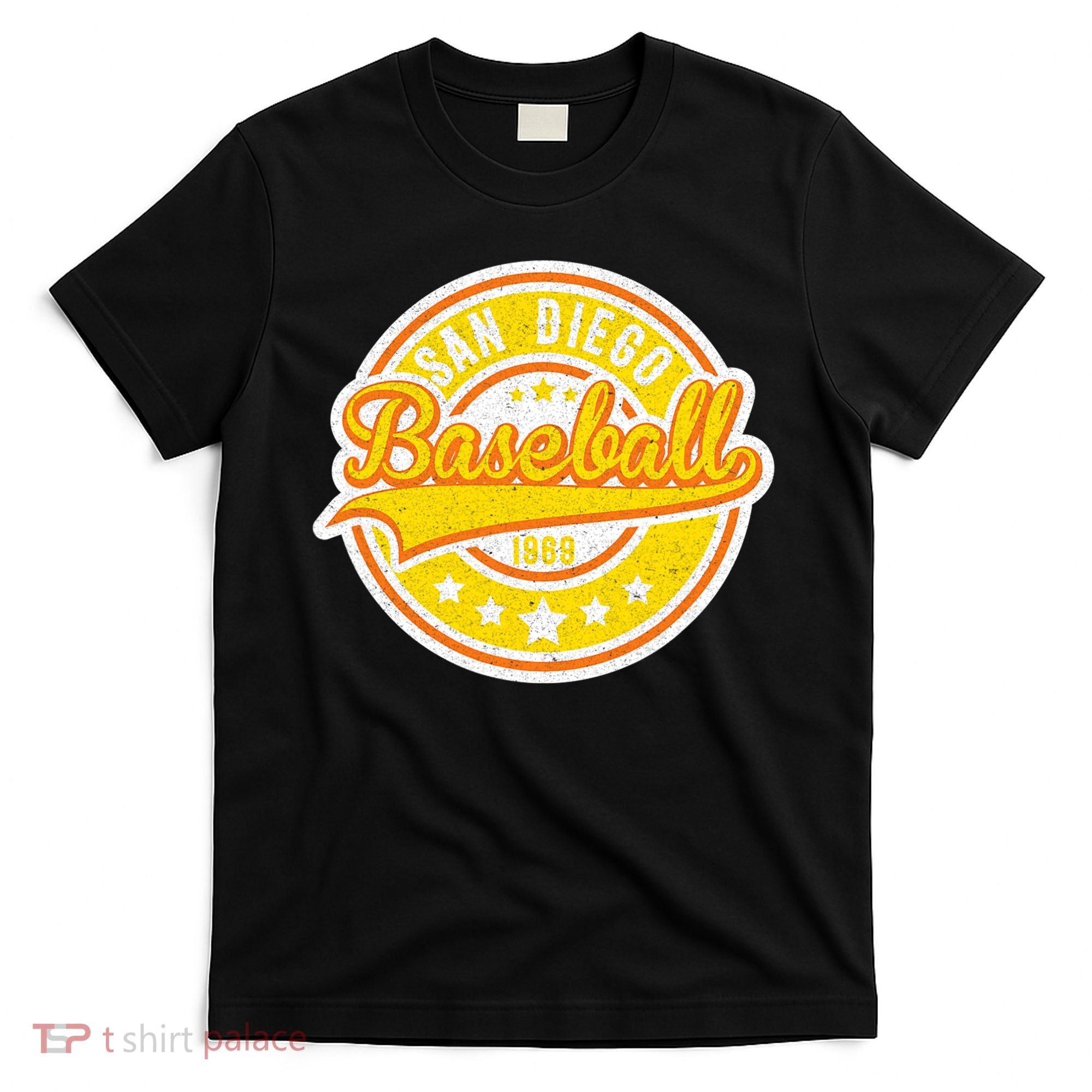 Vintage San Diego SD Baseball Game Day Padre T-Shirt