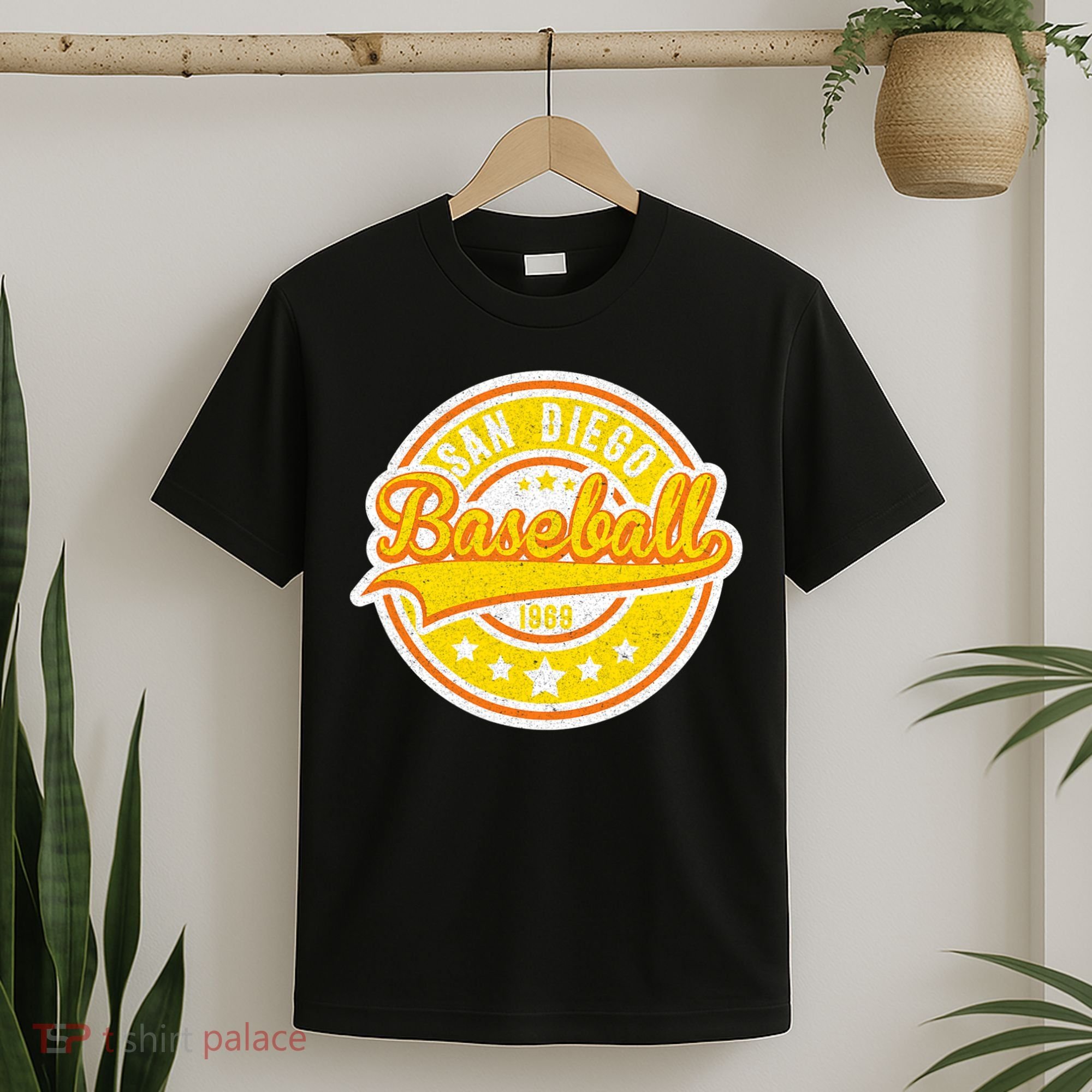 Vintage San Diego SD Baseball Game Day Padre T-Shirt