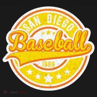 Vintage San Diego SD Baseball Game Day Padre T-Shirt thumb 7