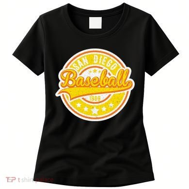 Vintage San Diego SD Baseball Game Day Padre Women's T-Shirt