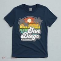 Vintage San Diego Beach California Surfing Retro Surf Gift T-Shirt thumb 5