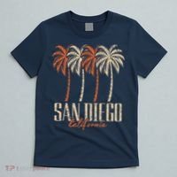 Vintage San Diego California Palm Trees Retro T-Shirt thumb 5