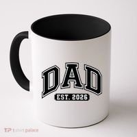 Varsity Sporty Dad Est 2026  Coffee Mug thumb 0