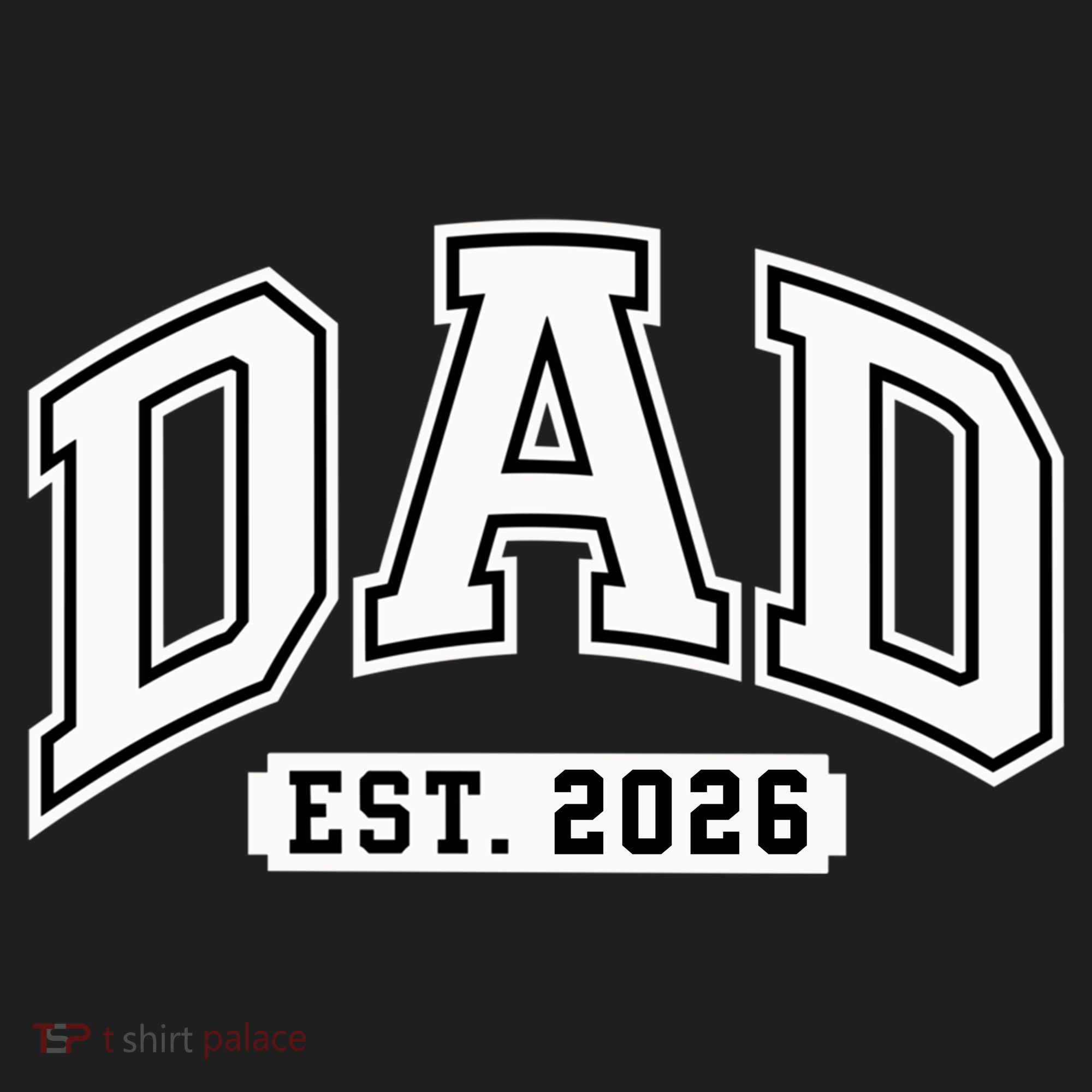 Varsity Sporty Dad Est 2026  Tumbler