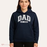 Varsity Sporty Dad Est 2026  Hoodie thumb 5