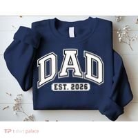 Varsity Sporty Dad Est 2026  Sweatshirt thumb 2