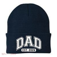 Varsity Sporty Dad Est 2026  Beanie thumb 0