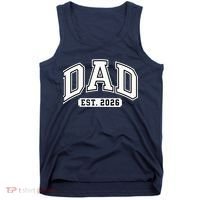 Varsity Sporty Dad Est 2026  Tank Top thumb 0
