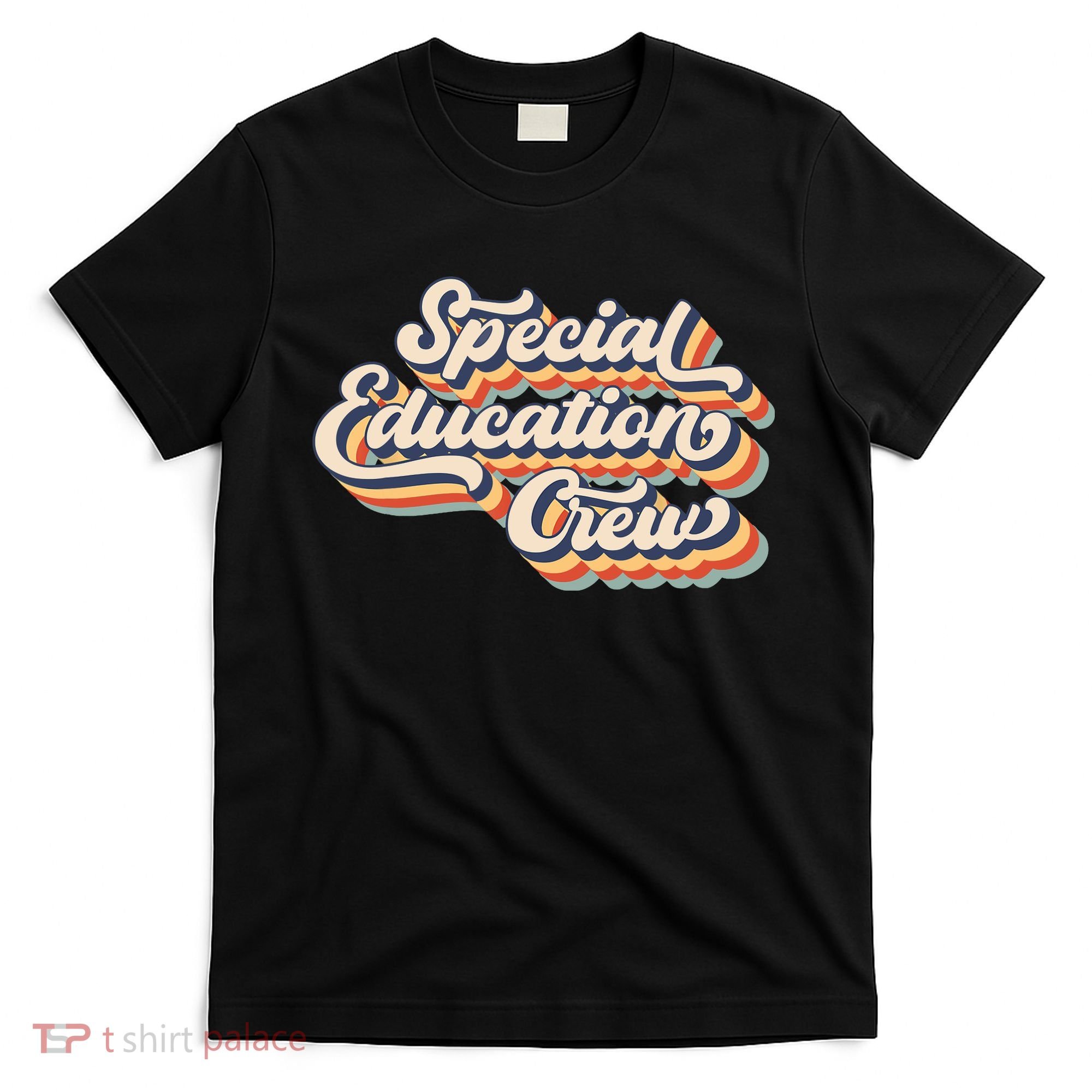 Vintage Special Education Crew Sped Squad Special Ed Teacher T-Shirt